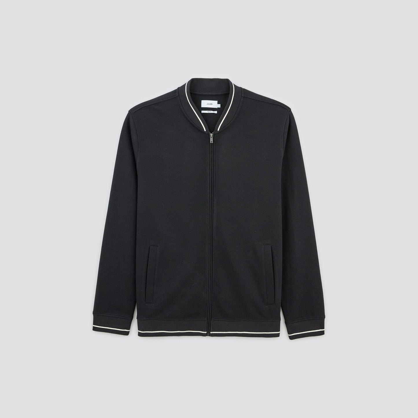 Veste zippée en maille