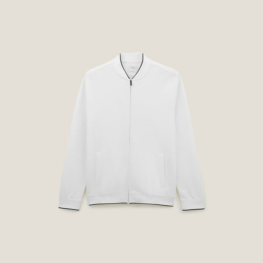 Veste zippée en maille