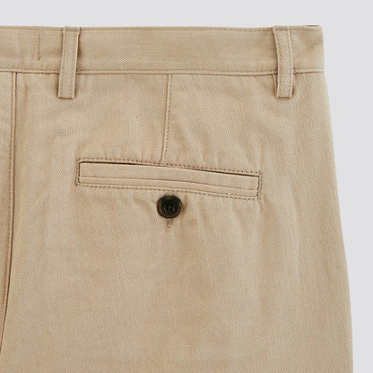 Pantalon chino à pinces
