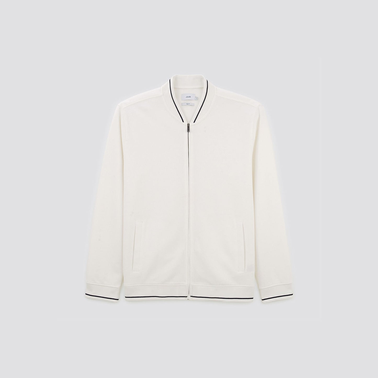 Veste zippée en maille