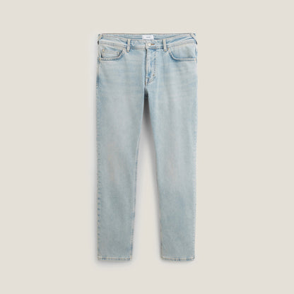 Jean straight 3 longueurs en coton recyclé