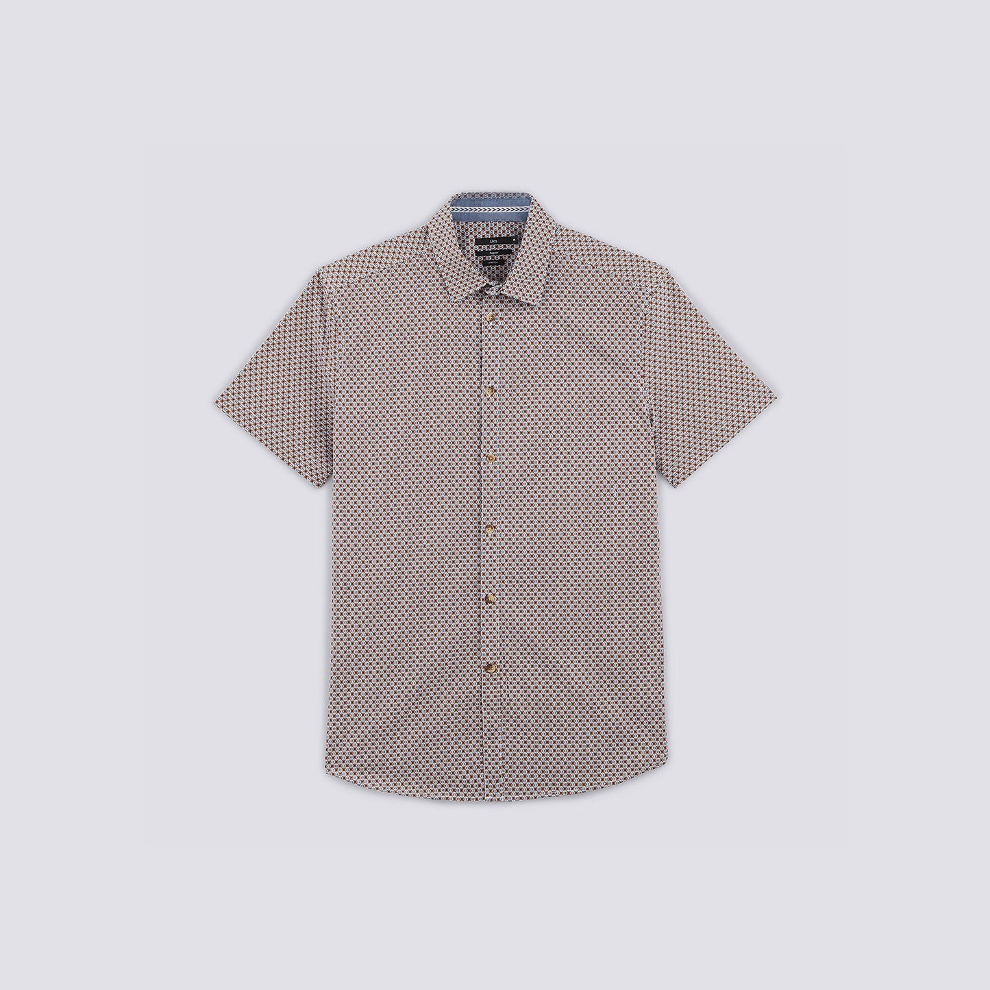 Chemise manches courtes regular imprimée