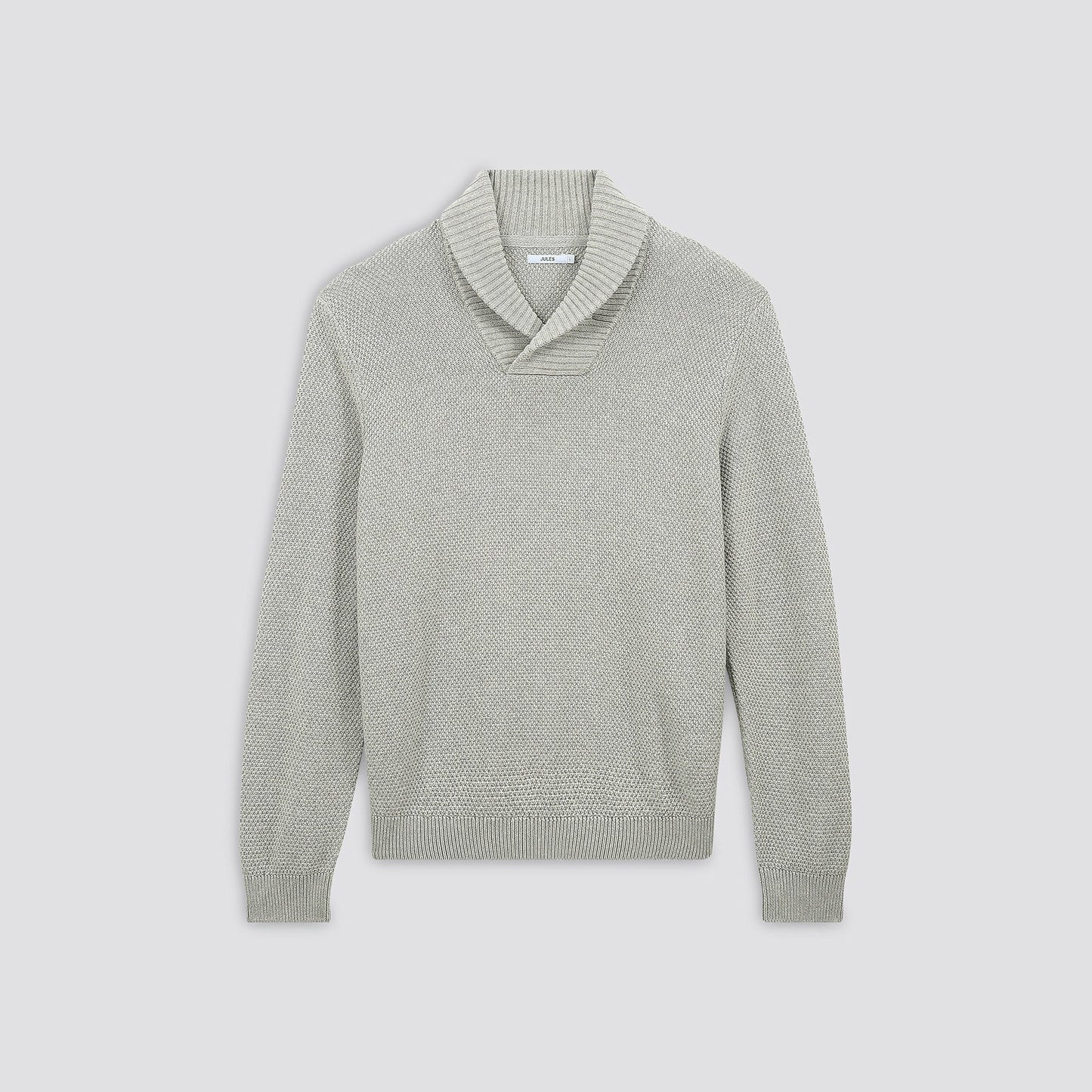 Pull col châle uni