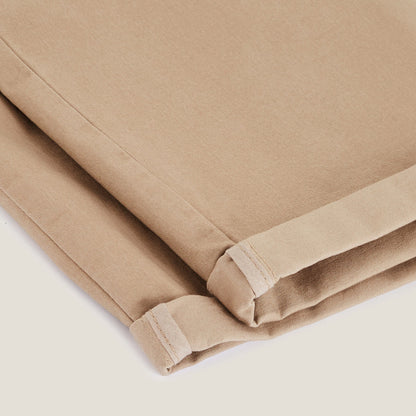 Bermuda chino uni avec ceinture