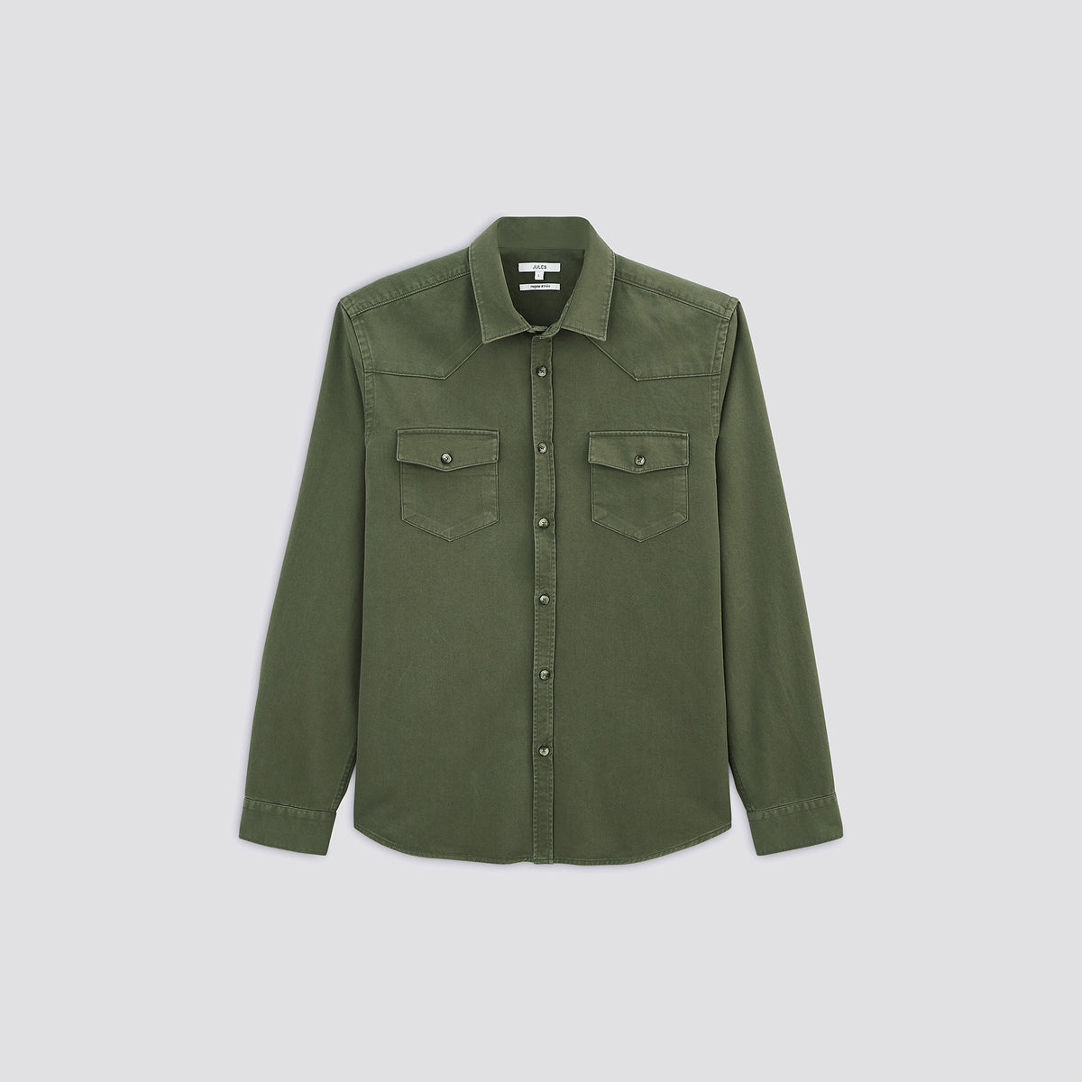 Chemise regular twill coton biologique