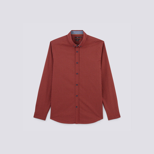 Chemise imprimée coupe slim