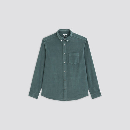 Chemise regular velours