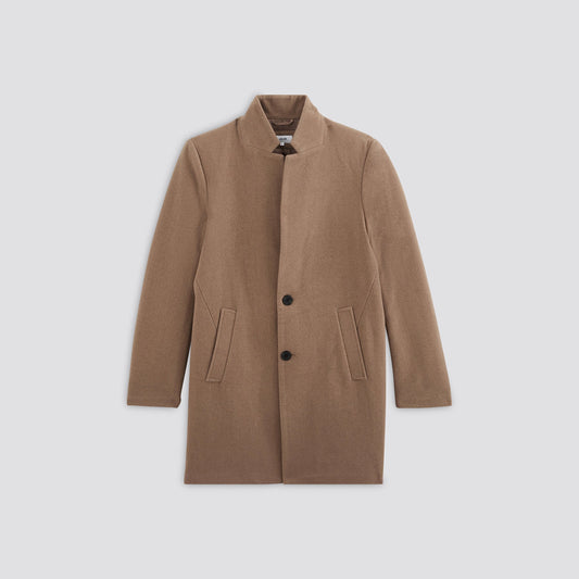 Manteau col deux portés