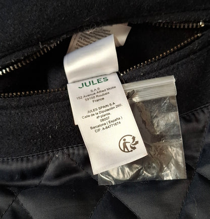 Blouson lainage col en sherpa