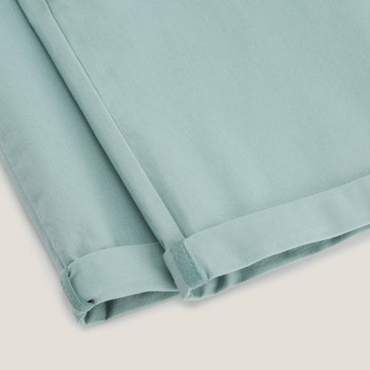 Bermuda chino uni avec ceinture