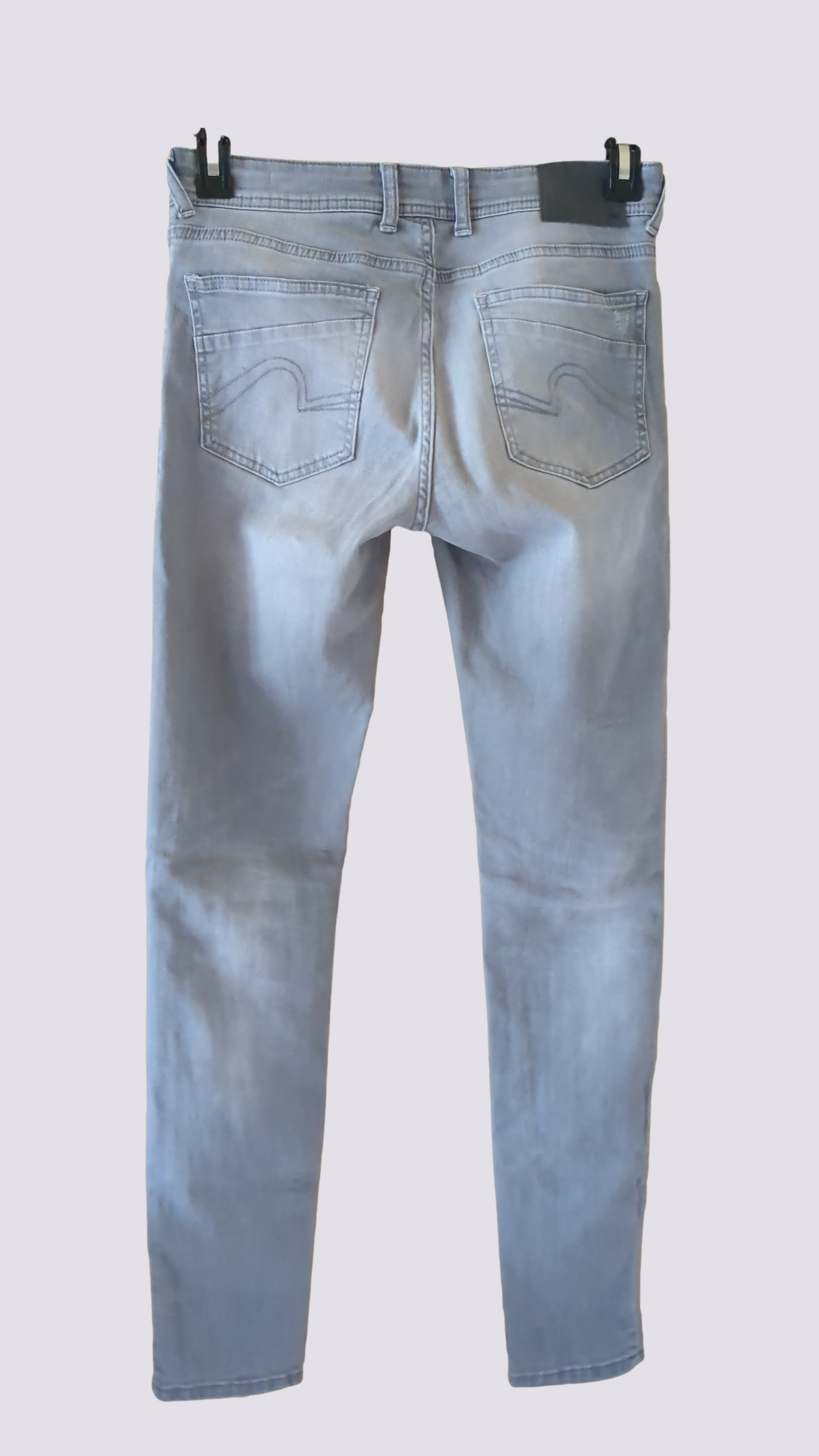 Pantalon Slim Gris