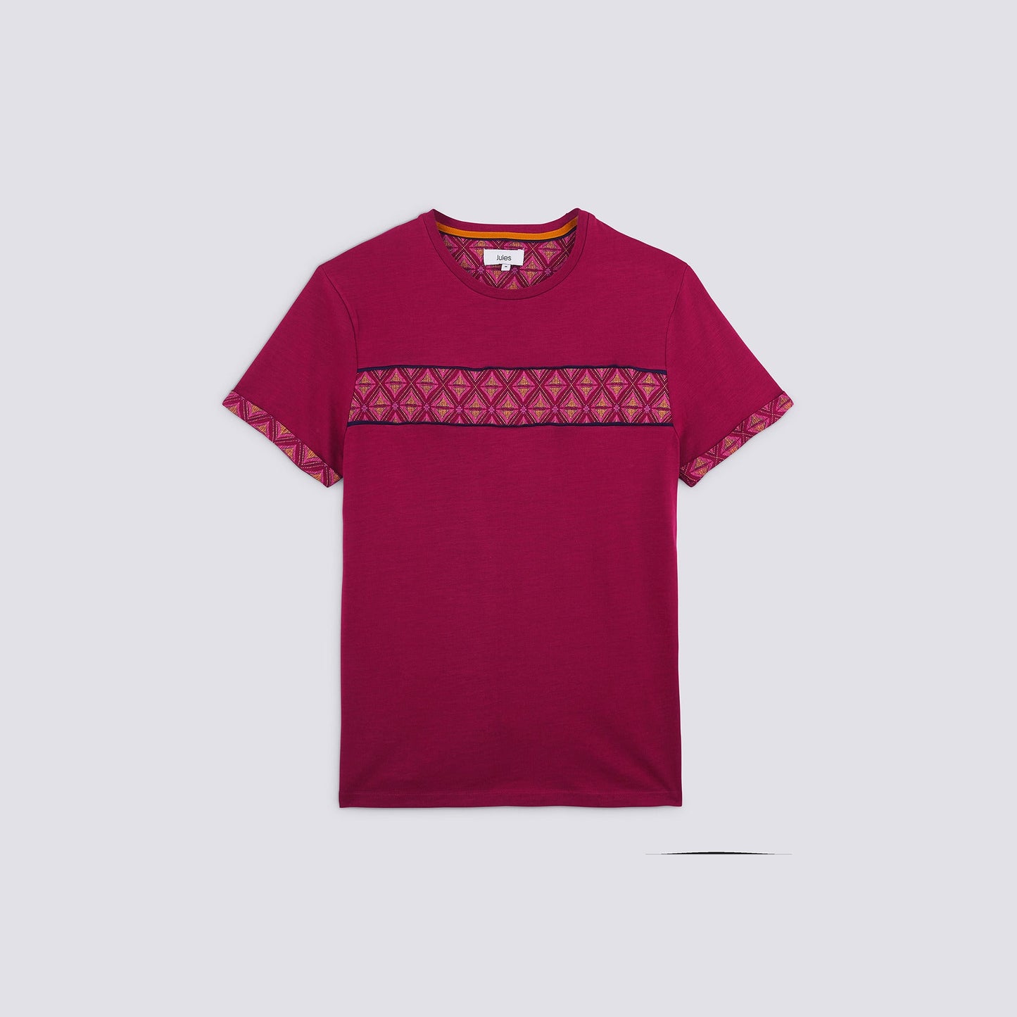T-SHIRT AVEC EMPIÈCEMENT ETHNIQUE