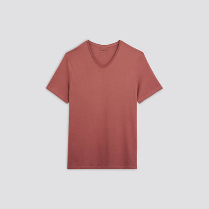 Tee shirt basique col v