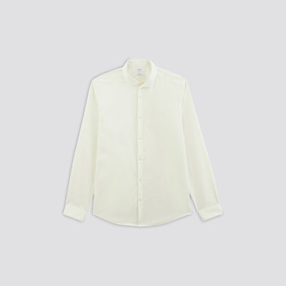 Chemise slim sans repassage unie coton