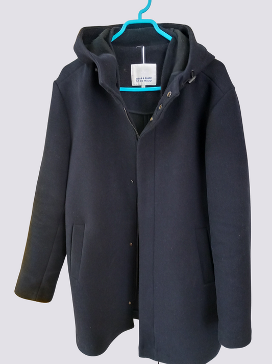 Manteau bleu nuit