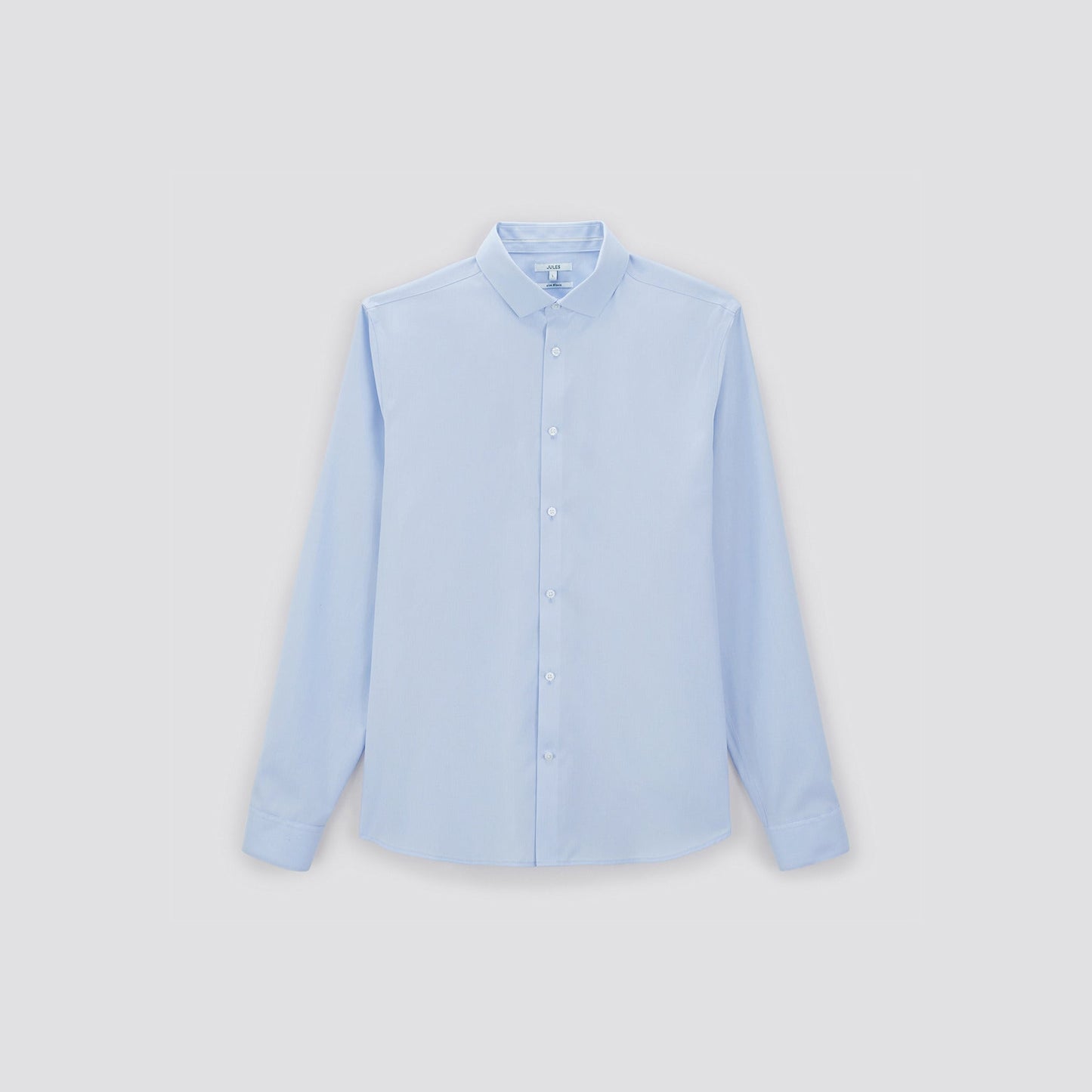 Chemise slim sans repassage unie coton