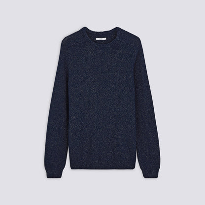 Pull chiné col rond