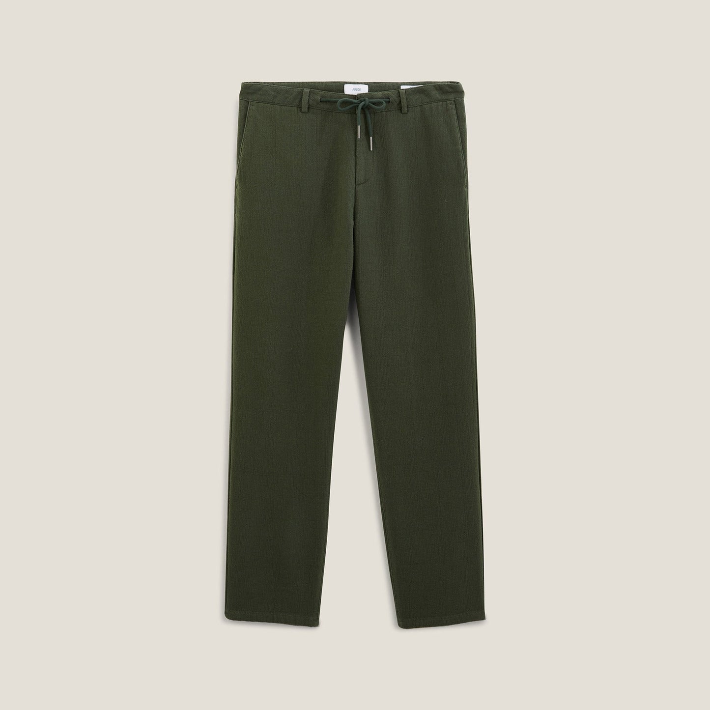 Pantalon large texturé