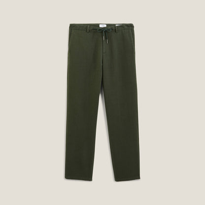 Pantalon large texturé
