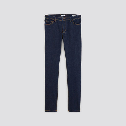Jean slim en coton et polyester recyclés