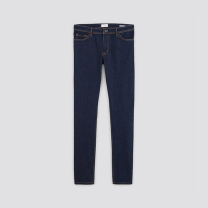 Jean slim en coton et polyester recyclés