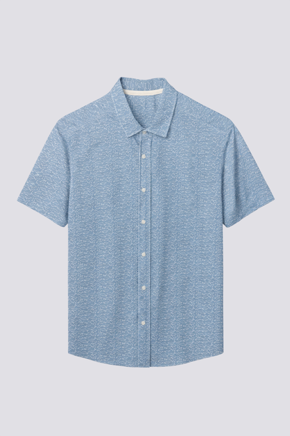 Chemise Imprimée Manches Courtes