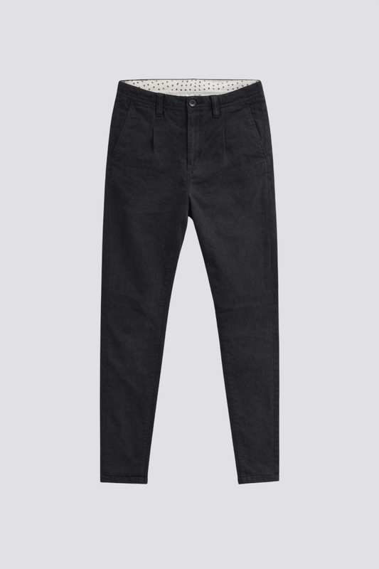 Chino slim pois cropped
