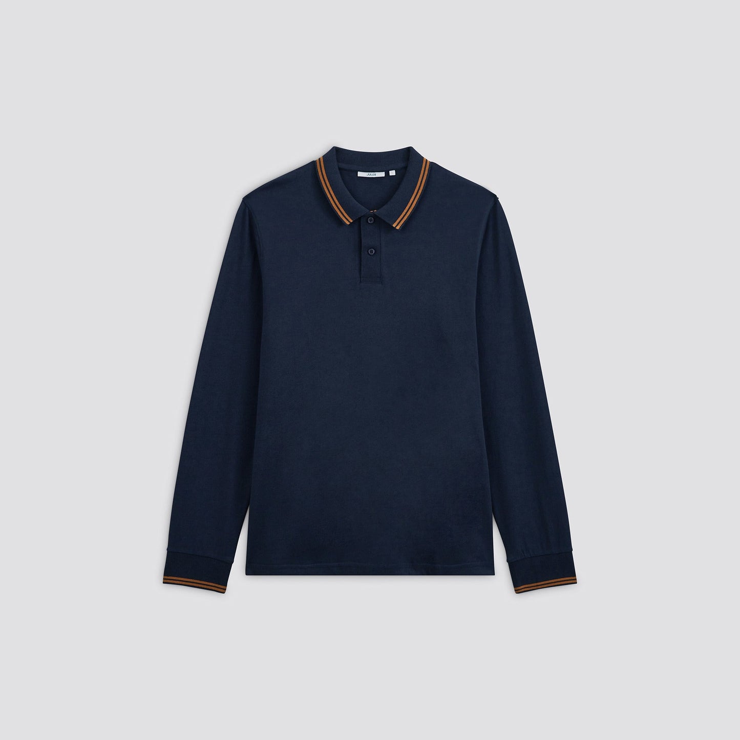 Polo manches longues  détail sport