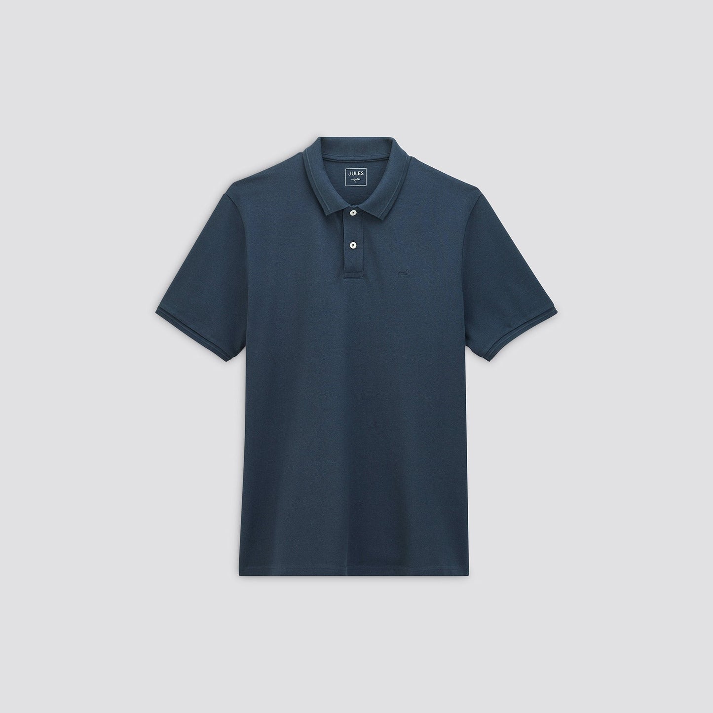Polo uni à manches courtes