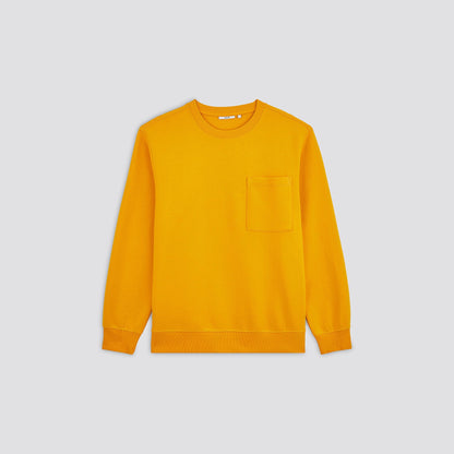 Sweat col rond poche poitrine