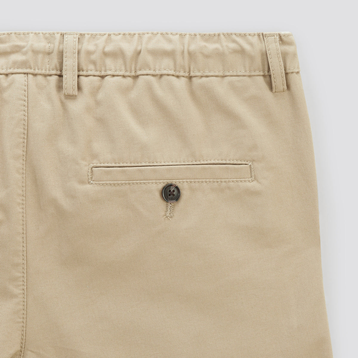 Pantalon chino bas et taille élastiqués