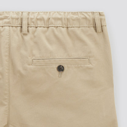 Pantalon chino bas et taille élastiqués