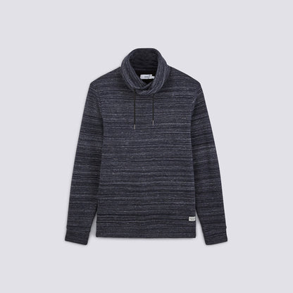 SWEATSHIRT COL SNOOD - SPACE DYE