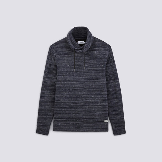 SWEATSHIRT COL SNOOD - SPACE DYE
