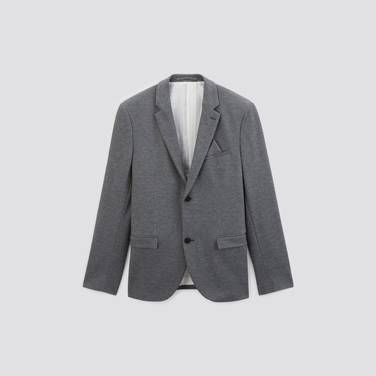 Veste slim maille piquée
