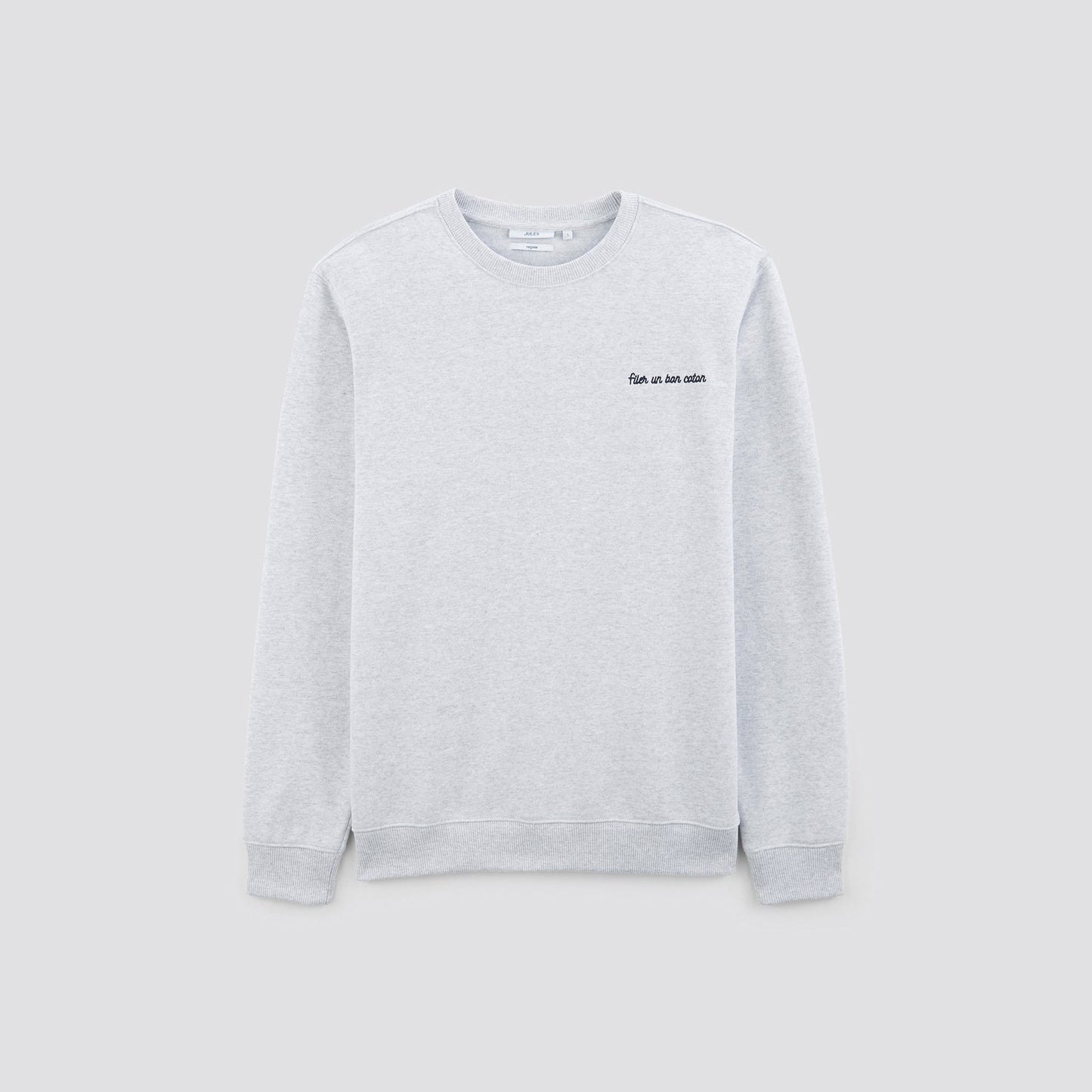Sweat à col rond 100 % recyclé