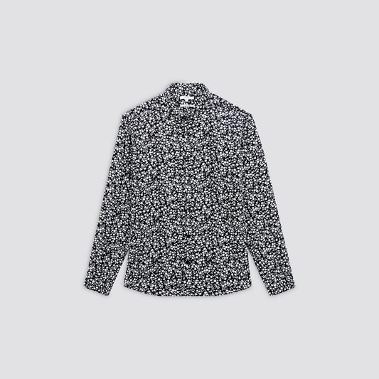 Chemise regular imprimé flueuri