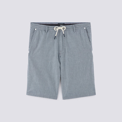 Bermuda chino imprimé rayé fantaisie