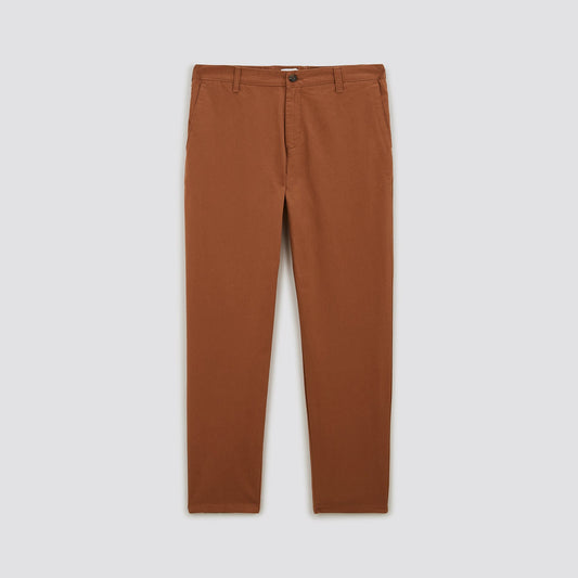 Pantalon chino large coton léger