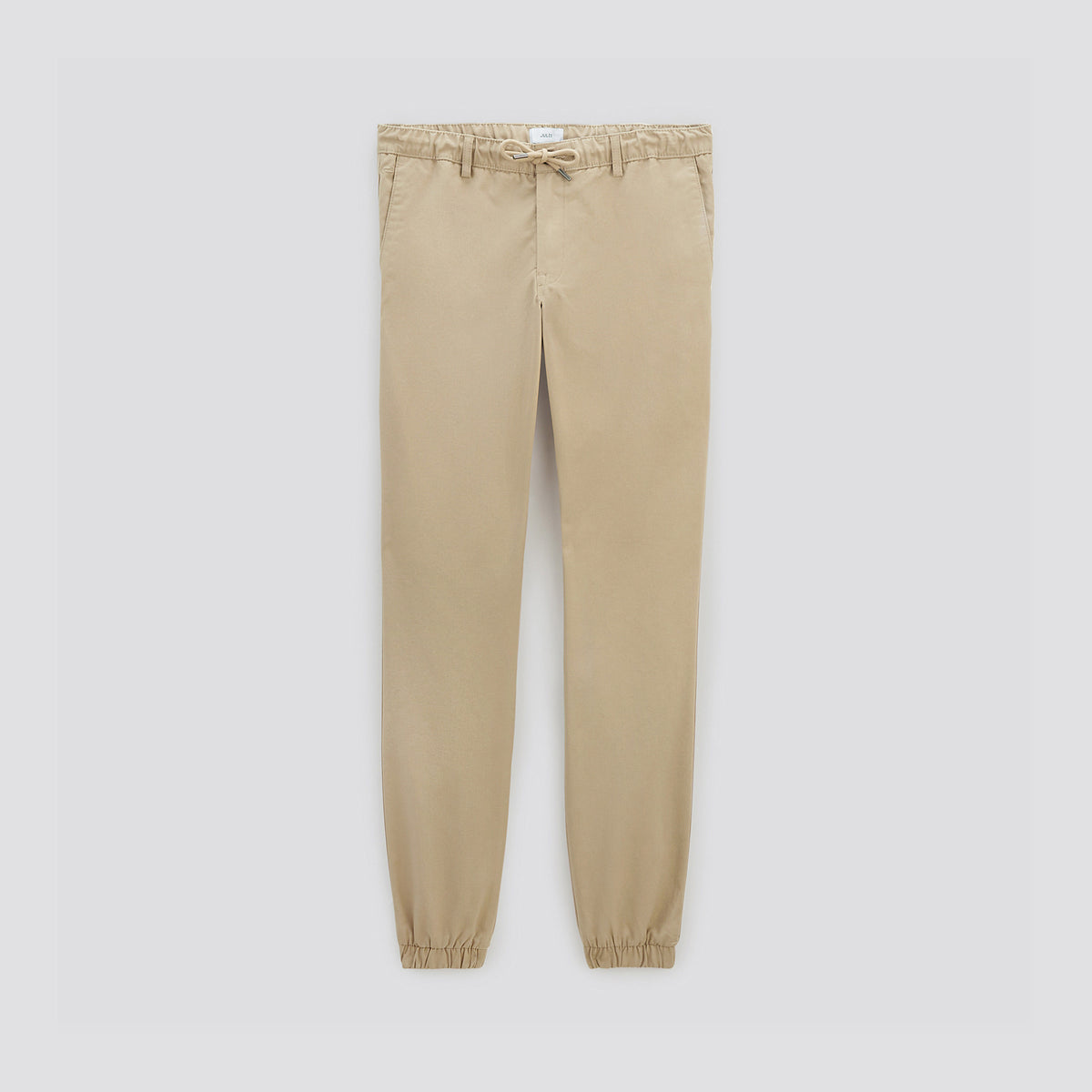 Pantalon chino bas et taille élastiqués