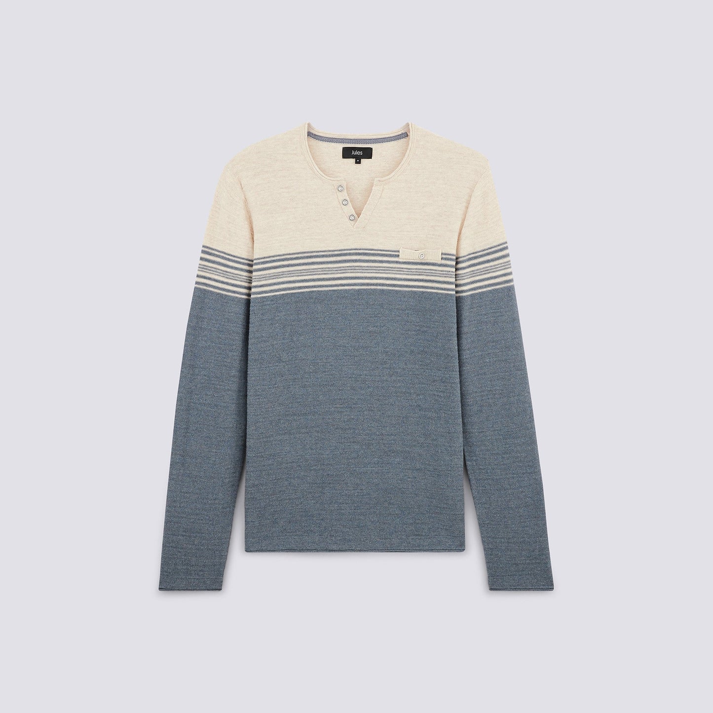 Pull fin col tunisien