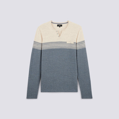 Pull fin col tunisien