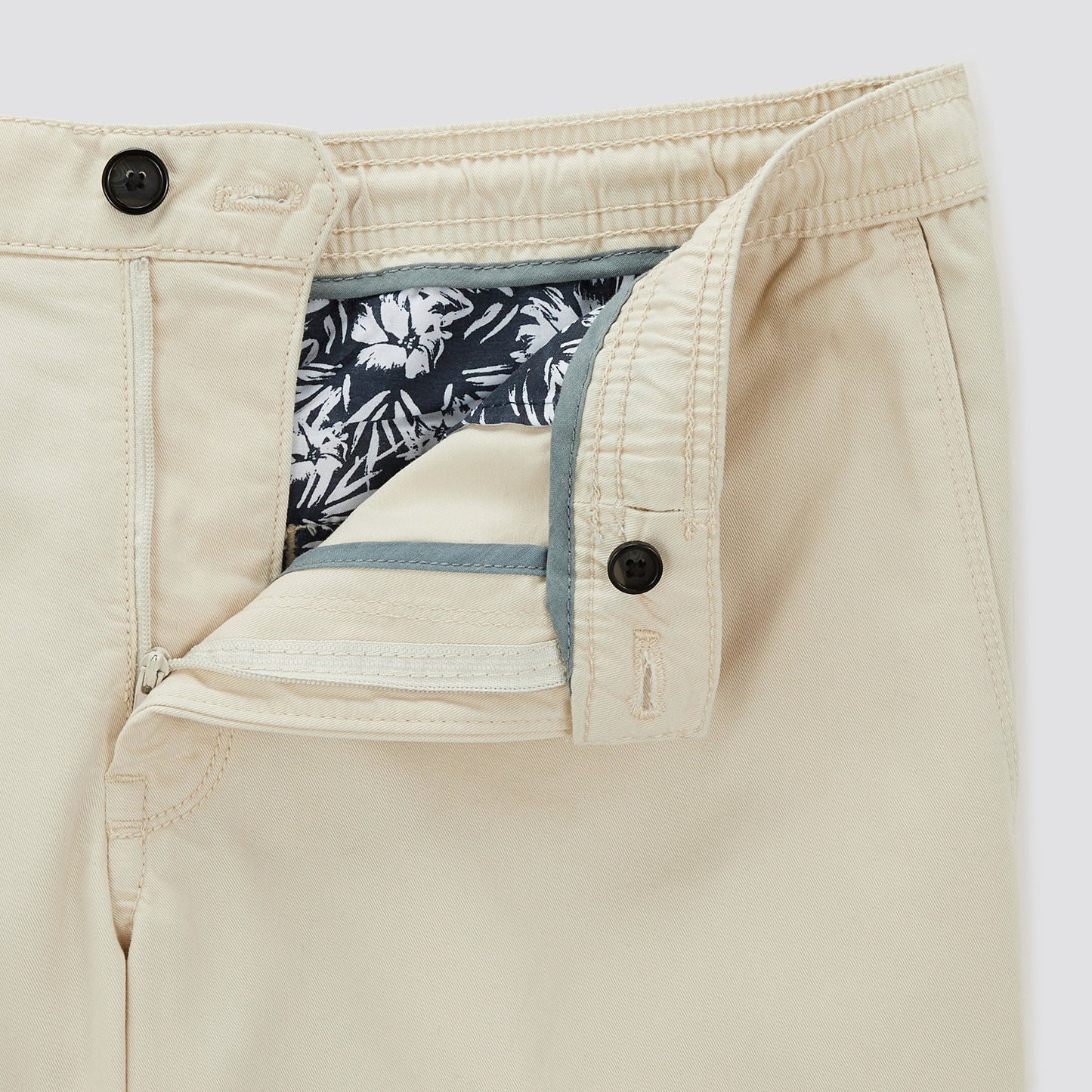 Bermuda chino taille élastiquée