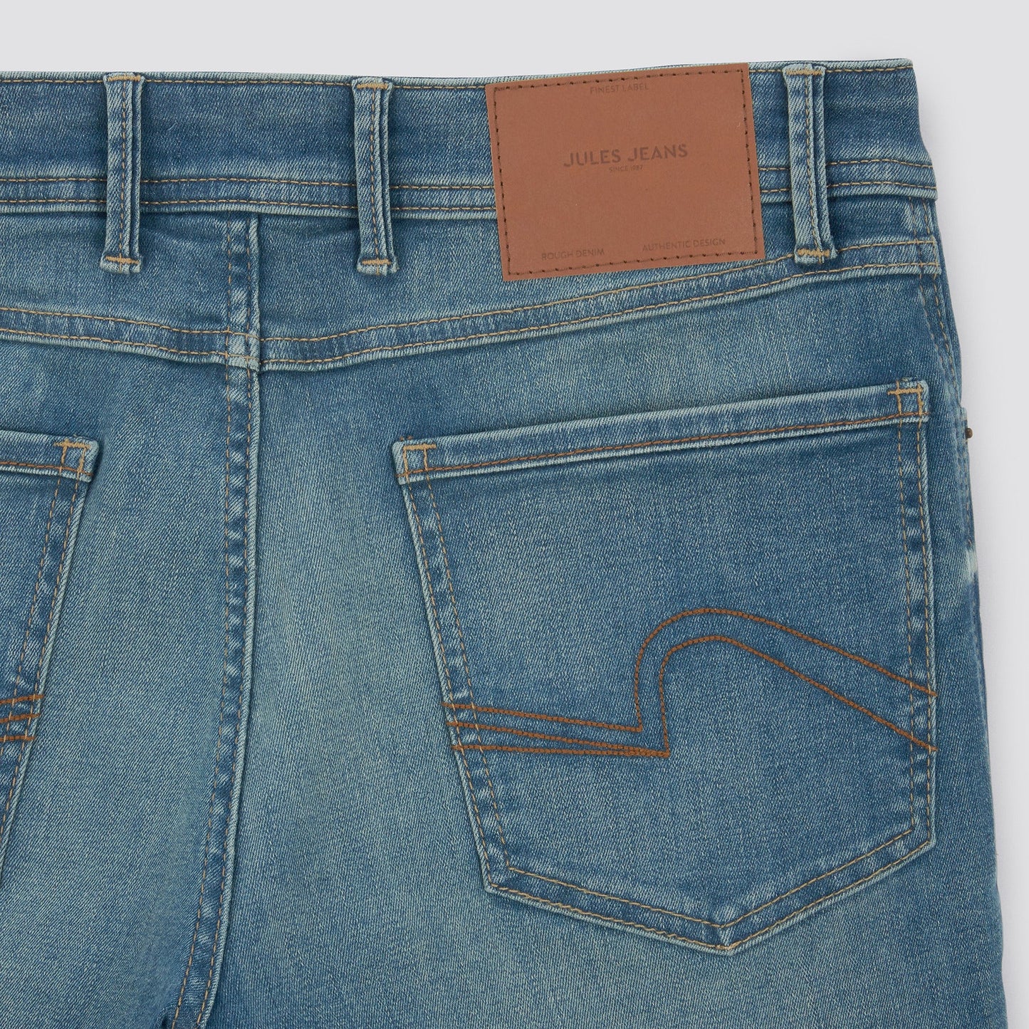 Bermuda en jean urbanflex en polyester recyclé