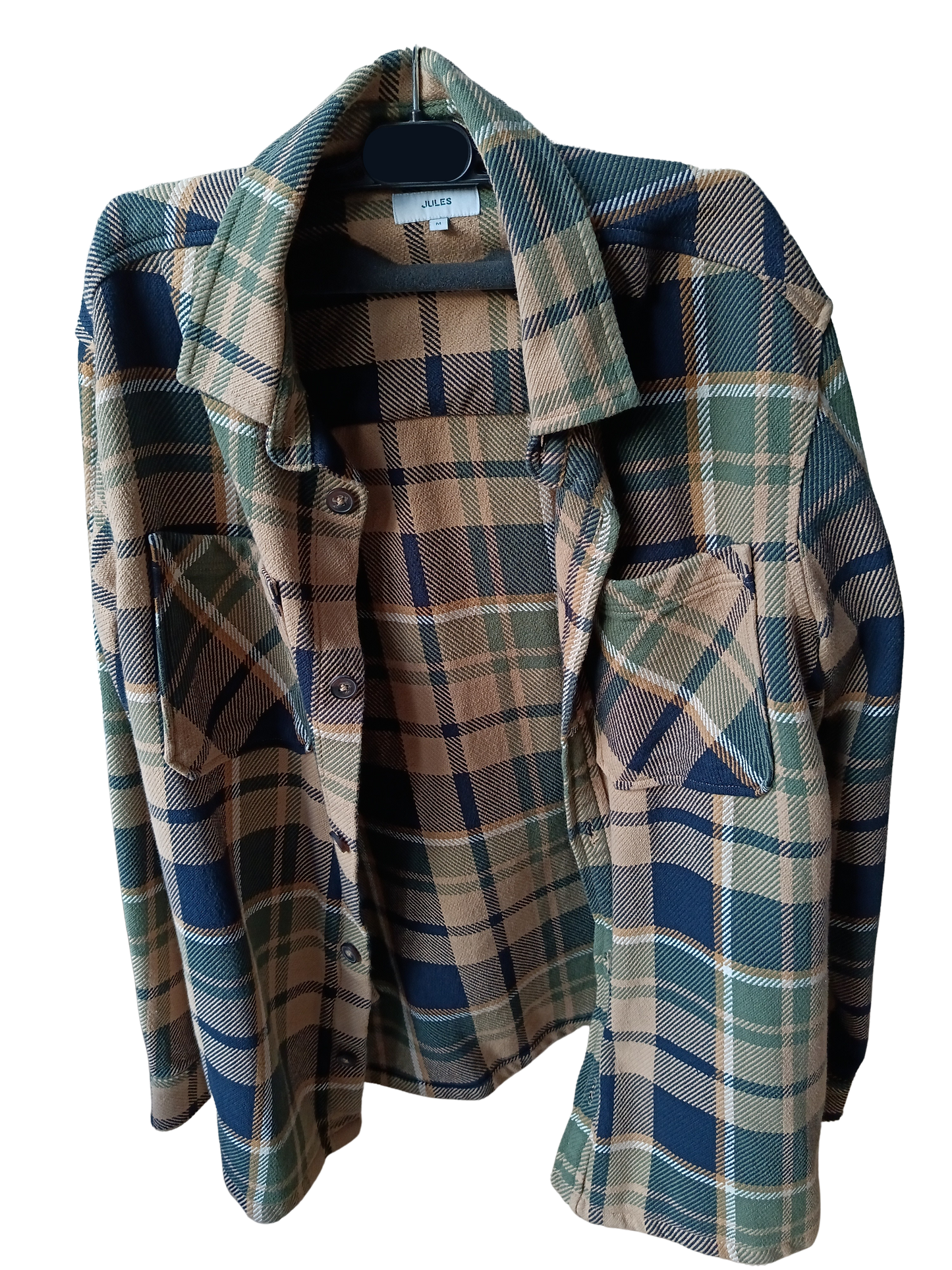 Surchemise 3 couleurs (camel, bleu, vert kaki)