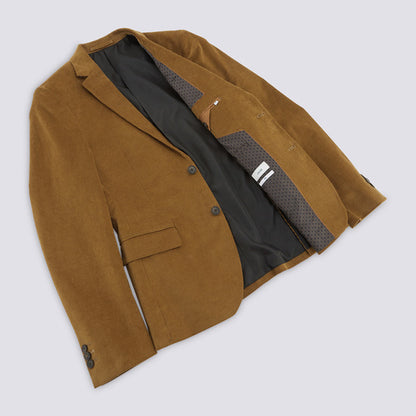 Veste blazer slim en velours