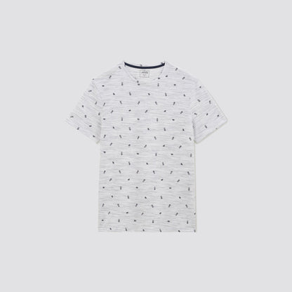 tee shirt imprimé sur matière fantaisie