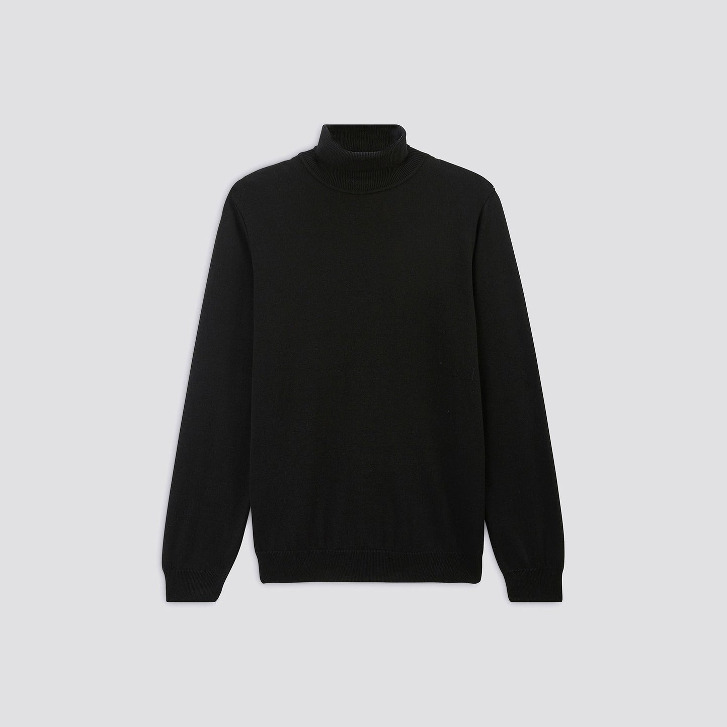 Pull col roulé