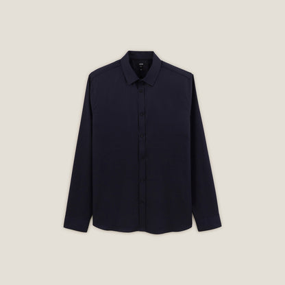 Chemise en coton col classique