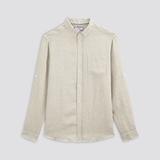 Chemise regular lin